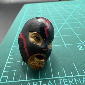 WWE Action Figure Big Van Vader Head 1 For Figure Accessory Elite 10 Toy